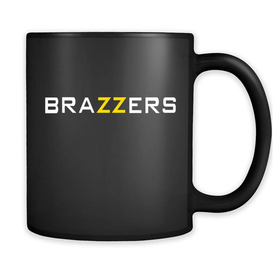 Vintage Rock Brazzers A – Full-Wrap Coffee Black Mug