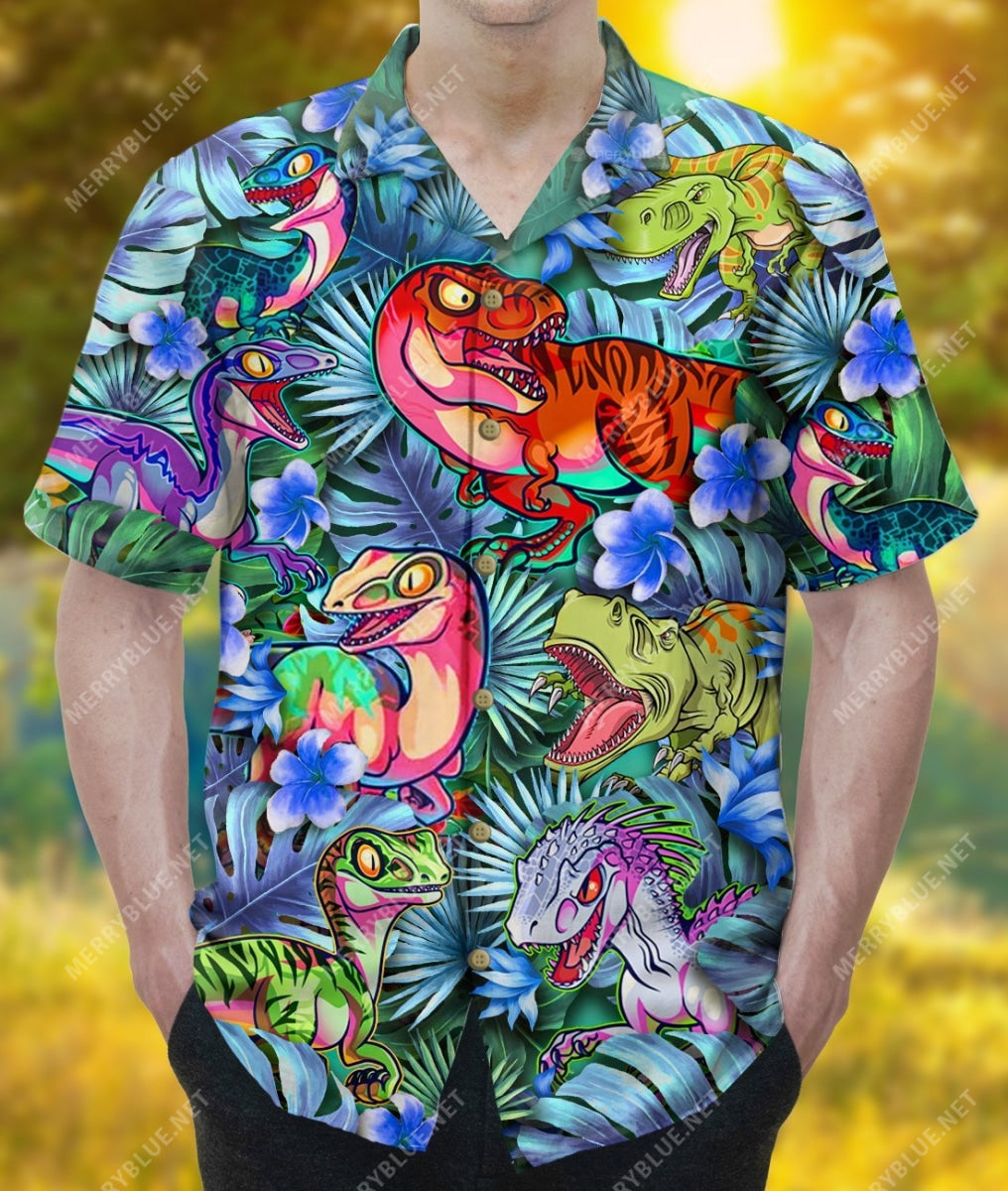 T-Rex Is My Spirit Animal Unisex Hawaiian Shirt