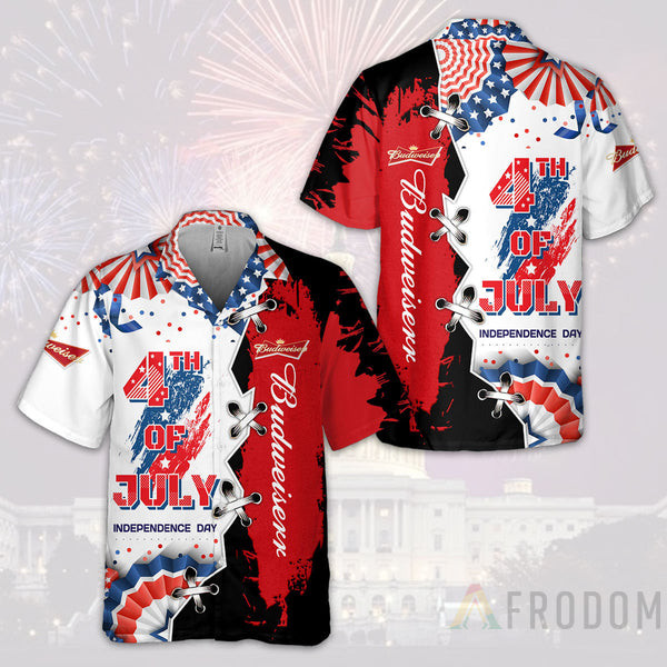 Aloha Independence Day Budweiser Hawaii Shirts For Men And Women Ha49083