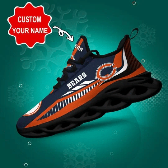 Chicago Bears Yezy Running Sneakers Art 1593