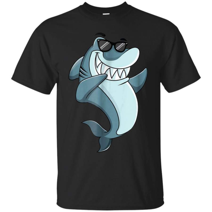 AGR Dabbing Shark Tshirts Dancing Shark Funny Birthday Gift Jaq T-shirt