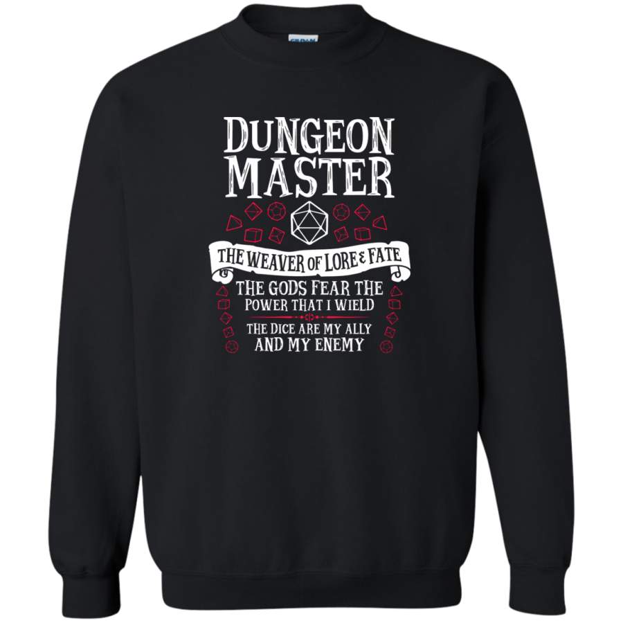 AGR Dungeon Master, The Weaver of Lore Crewneck Pullover Sweatshirt