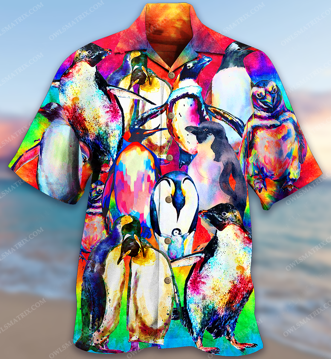 Penguin Love Animals Limited – Hawaiian Shirt