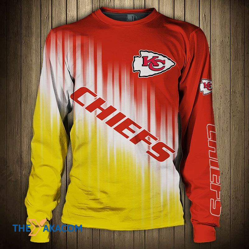 Kansas City American Football Team Road Super Bowl Blending Color Gift Sweatshirt Long Sleeve Crewneck Casual Pullover Top