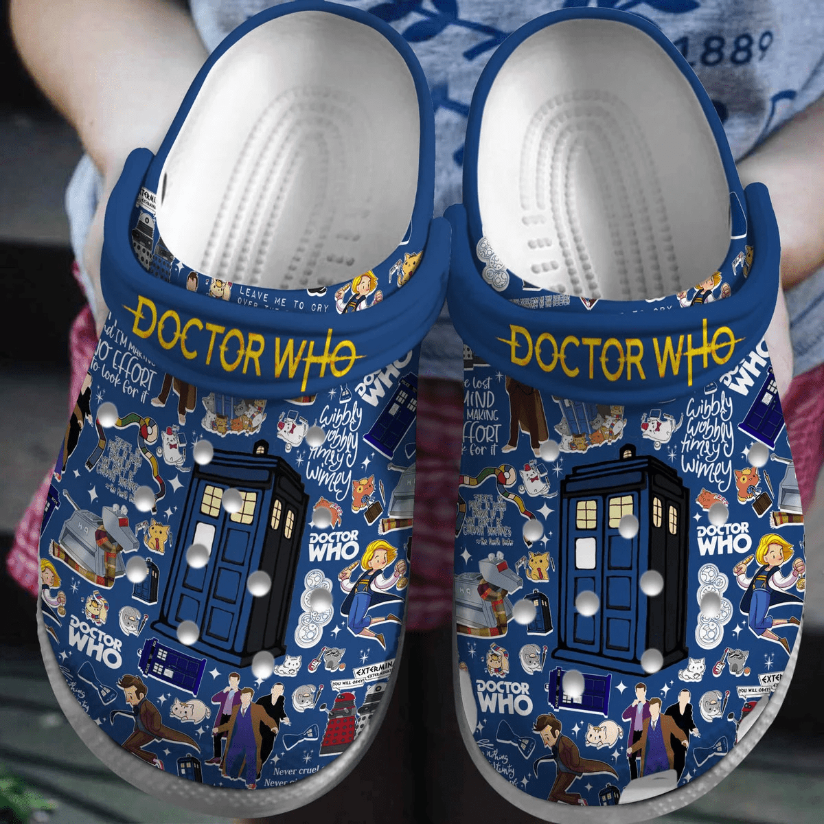 Doctor Who Tv Series Crocss Clogs For Men Women And Kid Yvsuoccr-1