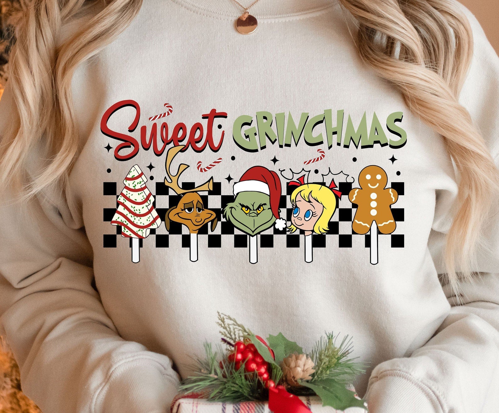 Christmas Sweatshirt Halloween 2D Crewneck Sweatshirt All Over Print Sweatshirt For Women Sweatshirt For Men Sws4511