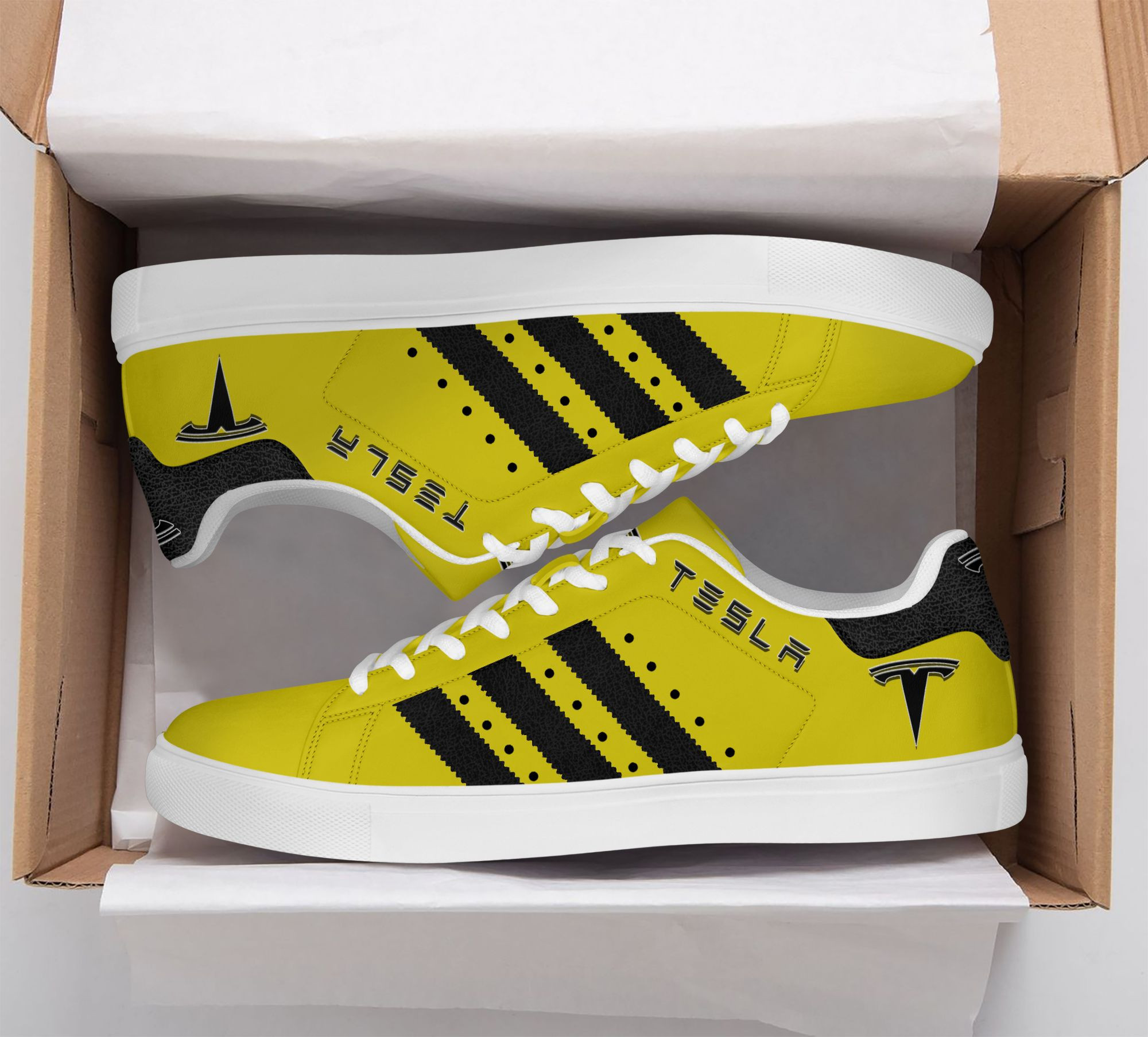 Tesla Sneaker Shoes Ver 2 (Yellow)