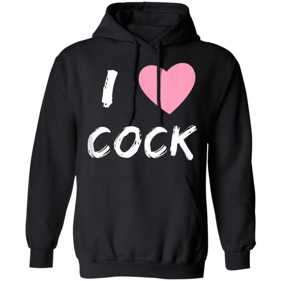 Women’s Kinky Slut I Love Cock Gift For Bdsm Hot Wife Hoodie