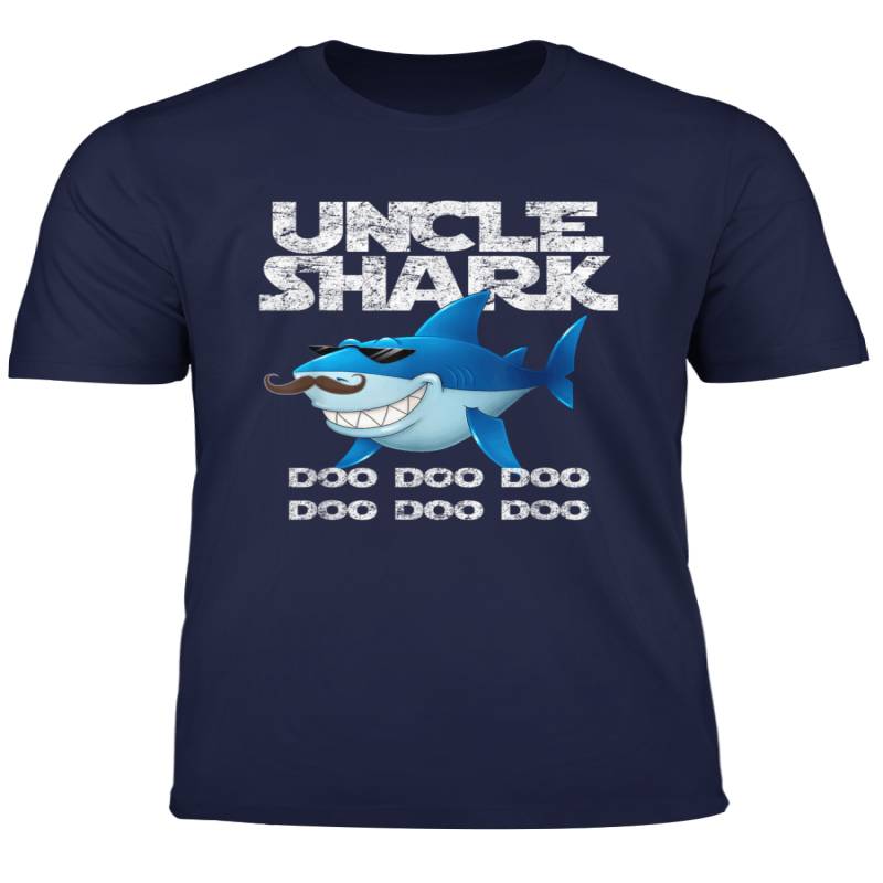 Uncle Shark Baby Mommy Daddy Matching Family Happy T Shirt