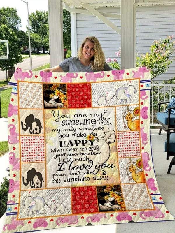 MP0210 – Elephant – Sunshine Away – Quilt