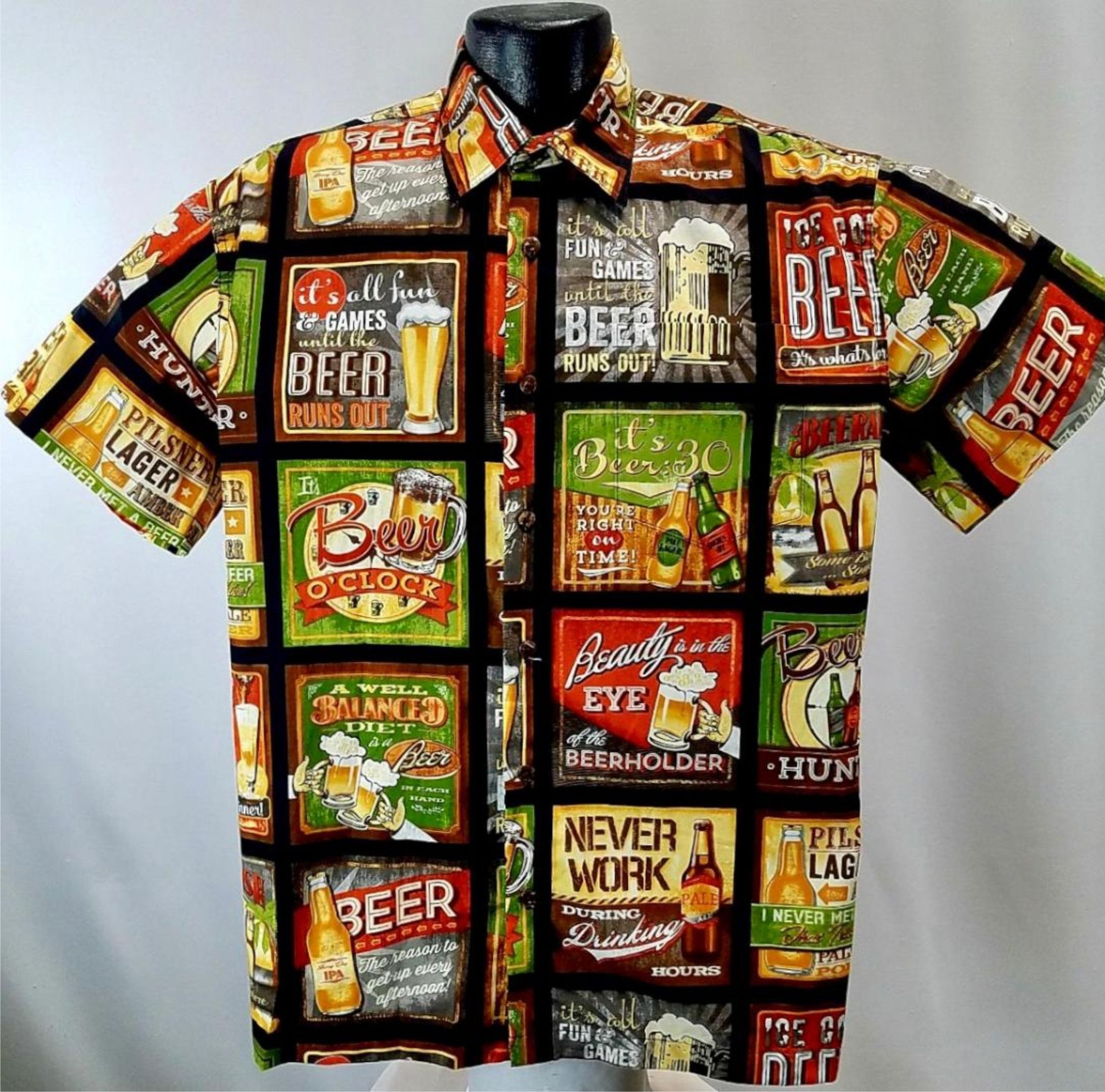 Beer Colorful Awesome Design Hawaii Shirt Ha30808