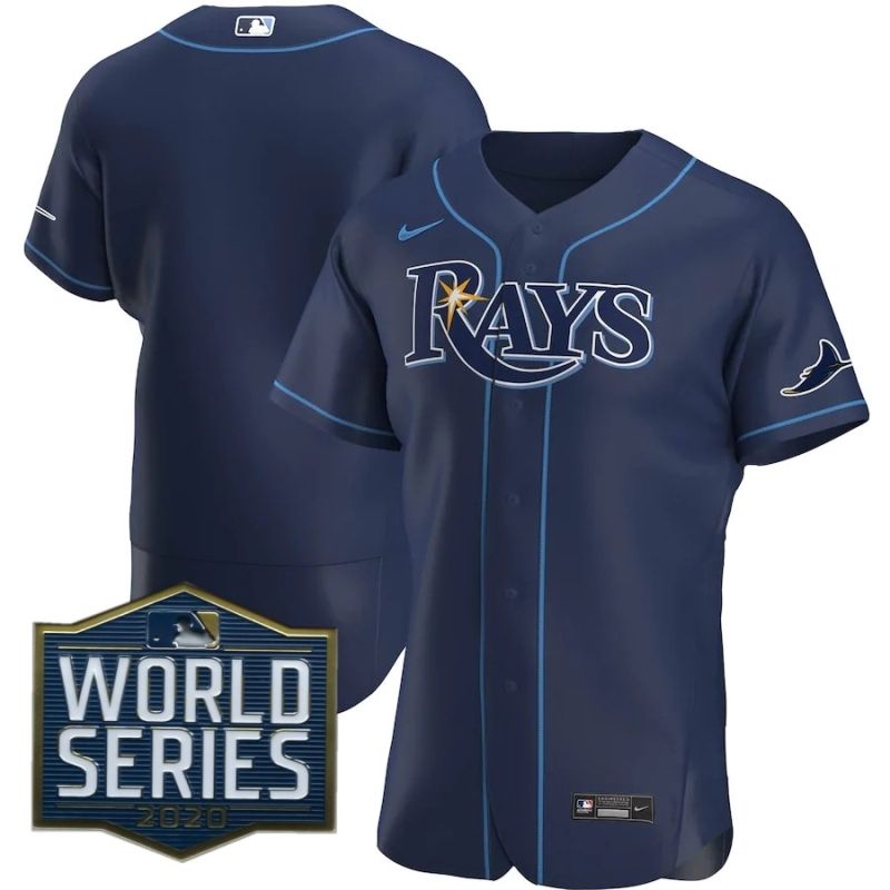 Tampa Bay Rays 2020 MLB Dark Blue Jersey