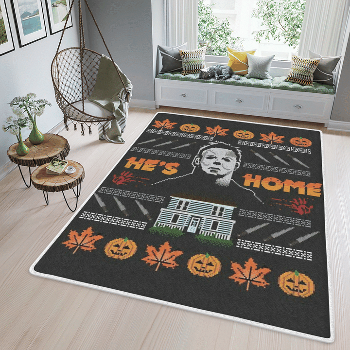 Jason Voorhees He’S Home 8 Bit Rug