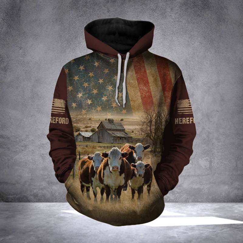 Animal Cale Animal Hereford V45H Hoodie