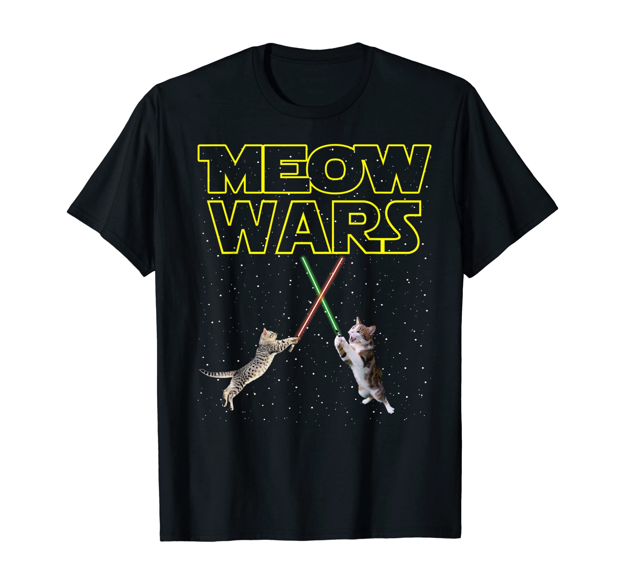 Meow Wars Cat Shirt Funny Gifts For Cats Lovers s