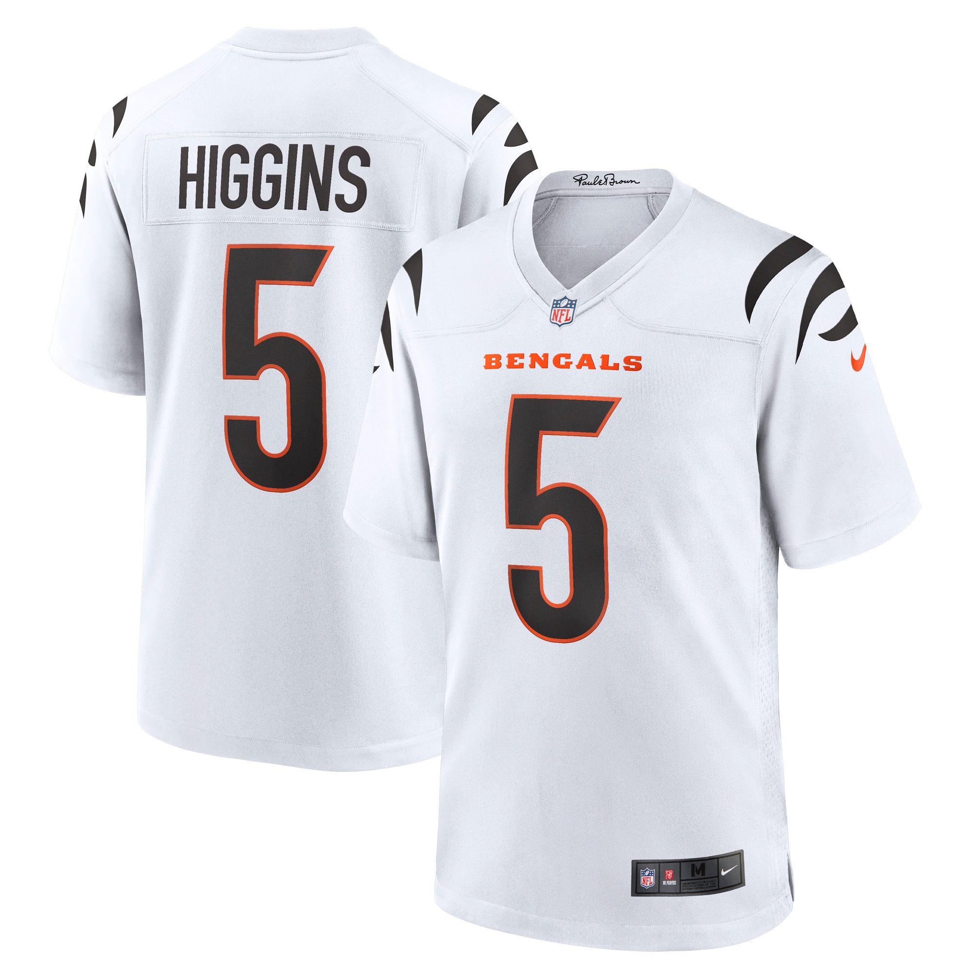 Tee Higgins Cincinnati Bengals Game Jersey – White