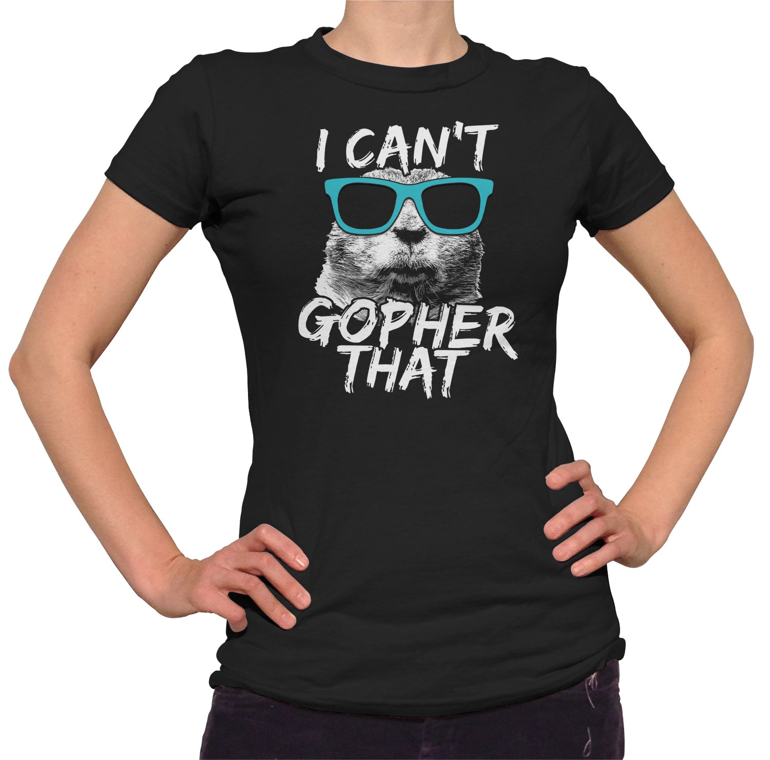 Women’S I Can’T Gopher That Funny Animal Pun T-Shirt