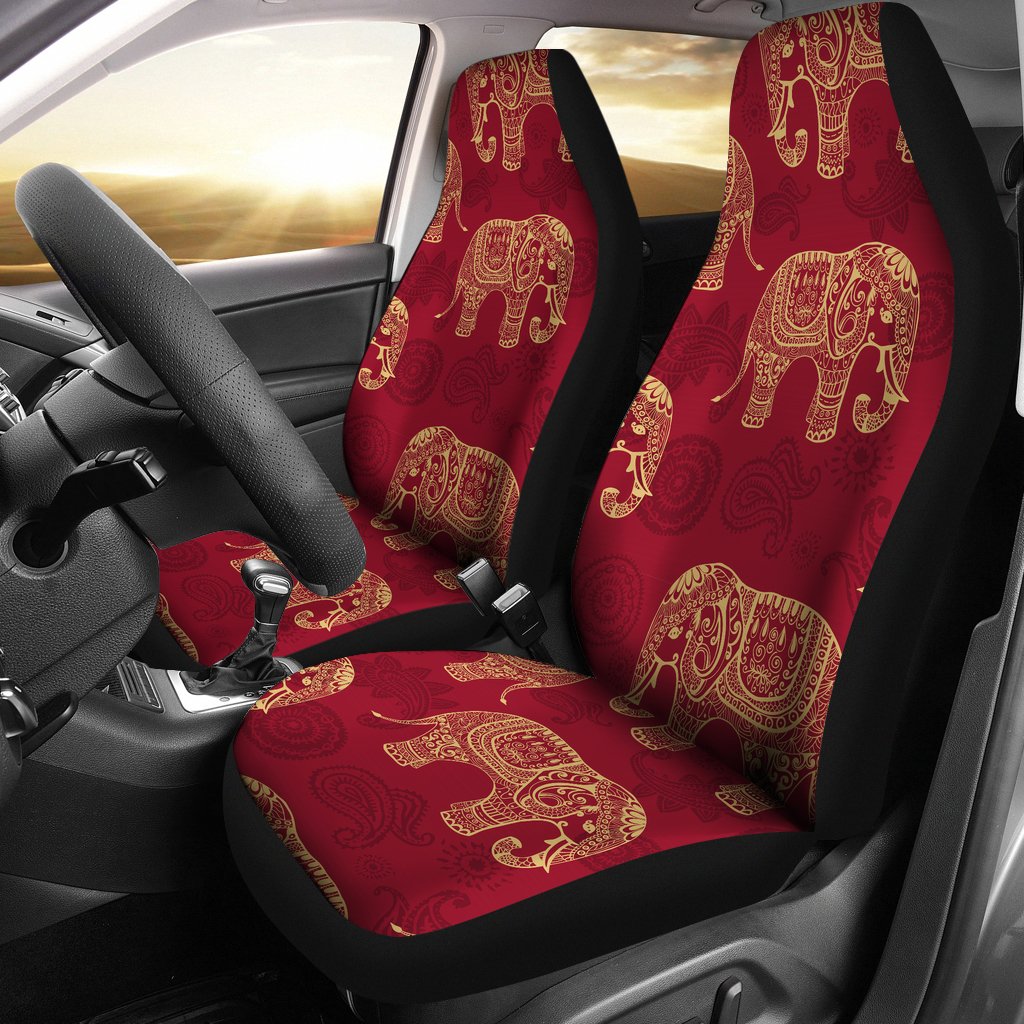 Elephant Tribal Pattern Universal Fit Car Seat Covers