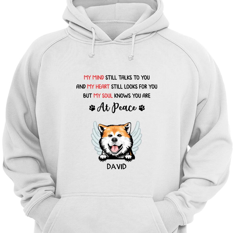 Personalized My Mind My Heart My Soul Dog, Memorial Hoodie Gift – Trending Personalized