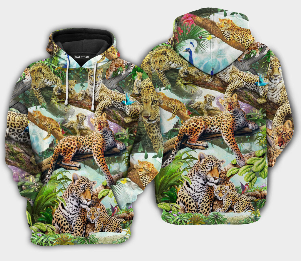 Animals Life Is Better With A Leopard Front – Hoodie – Hood04Nvc220921