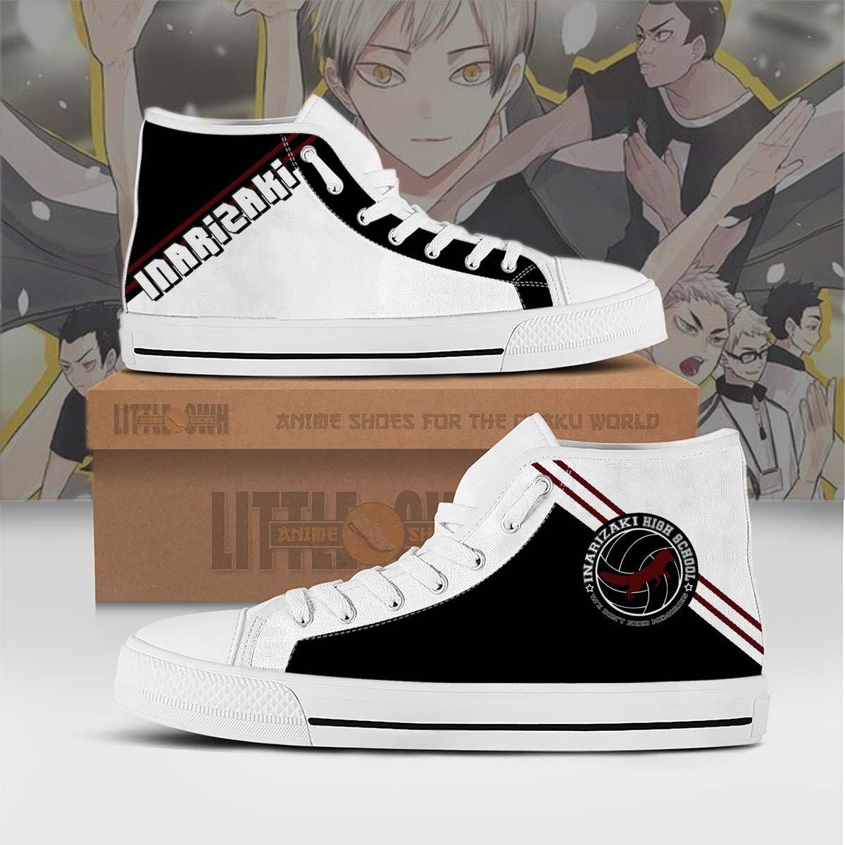 Inarizaki Haikyuu Anime Custom All Star High Top Sneakers Canvas Shoes