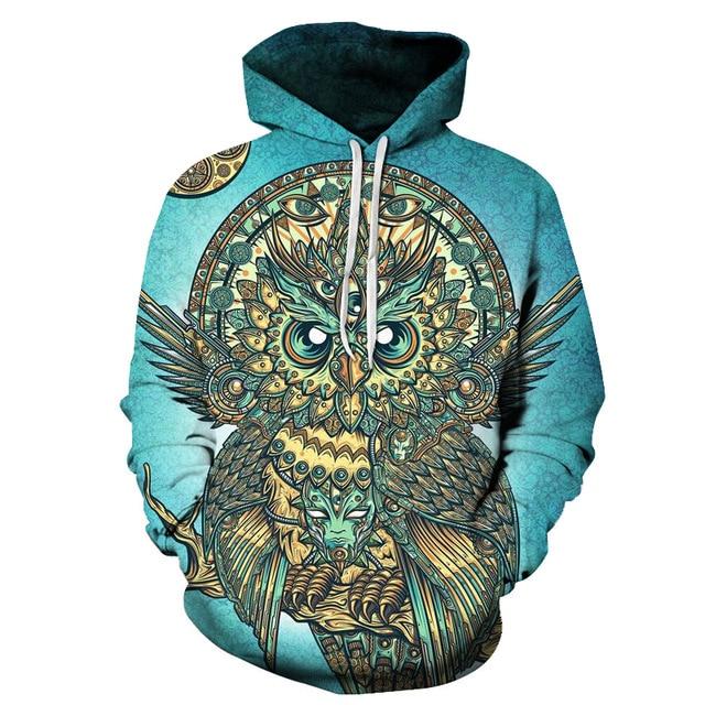 All-Knowing Owl Hoodie