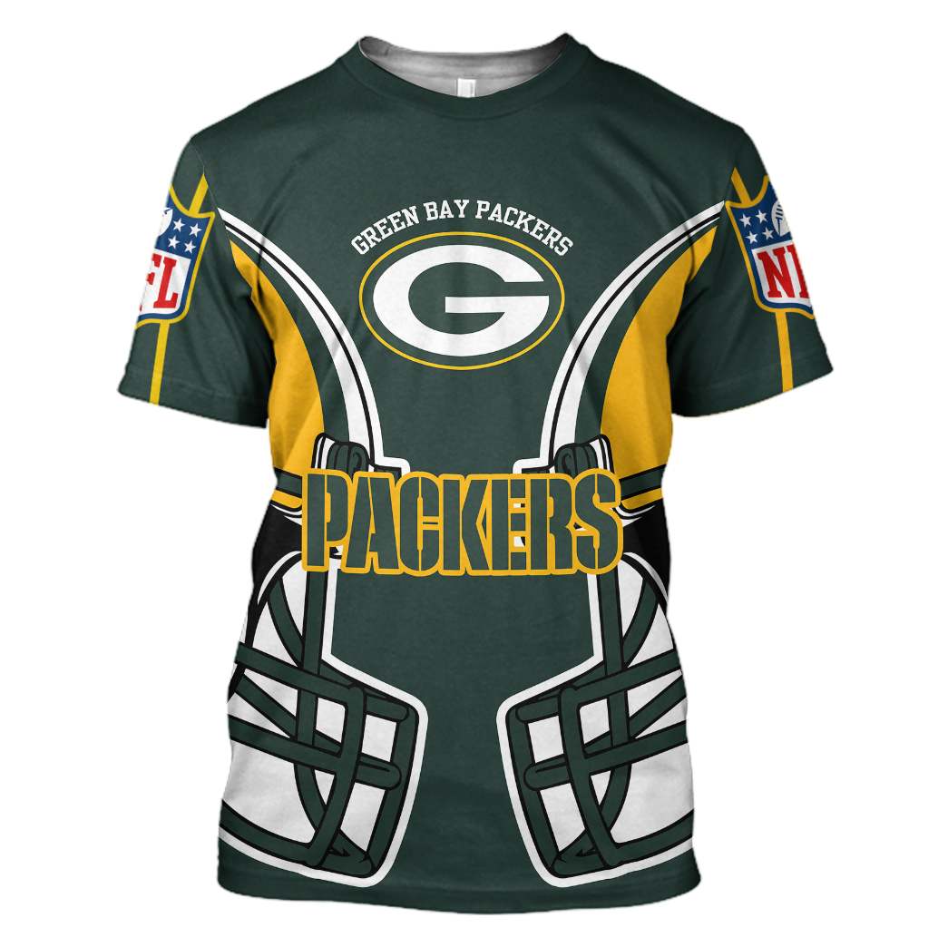 Green Bay Packers 3D T-Shirt, Hoodie, Zip up