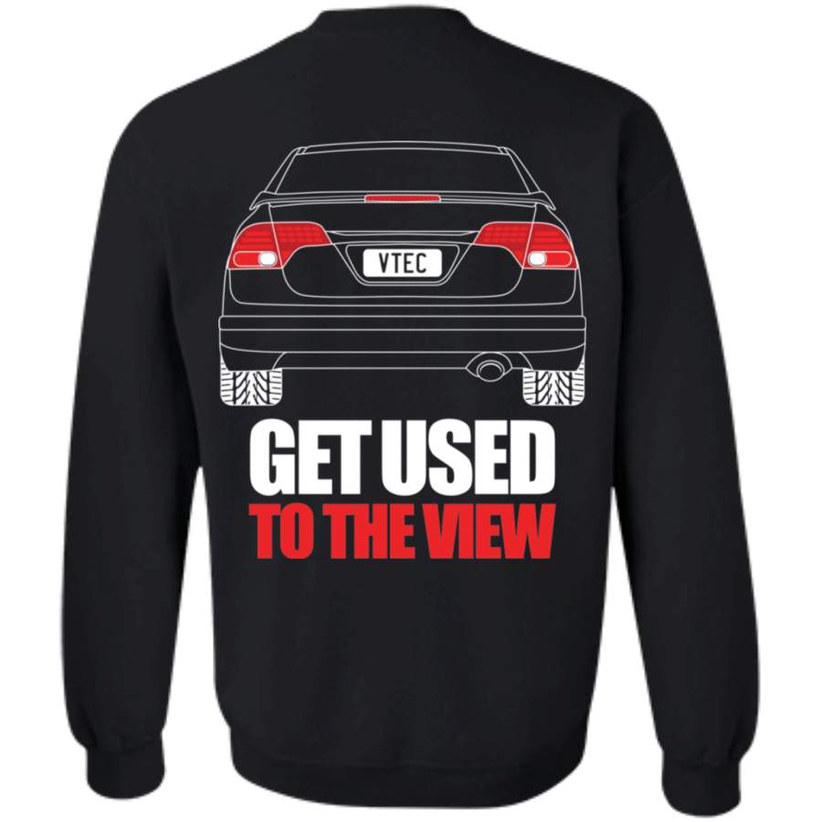 Honda Civic 8th Gen Si Crewneck Pullover Sweatshirt T-Shirt