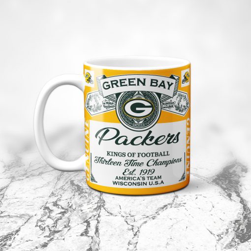 Green Bay Packers- Budweiser- 11oz and 15oz Ceramic Mug