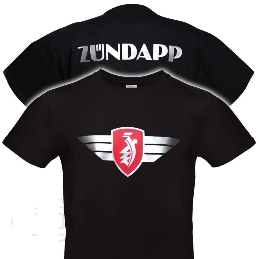 Zundapp Classic Vintage Motorcycle Mens Casual Tops Cotton T Shirt