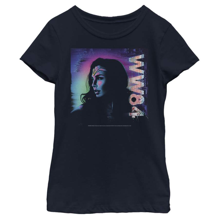 Wonder Woman 1984 Girl’s Glitch  T-Shirt