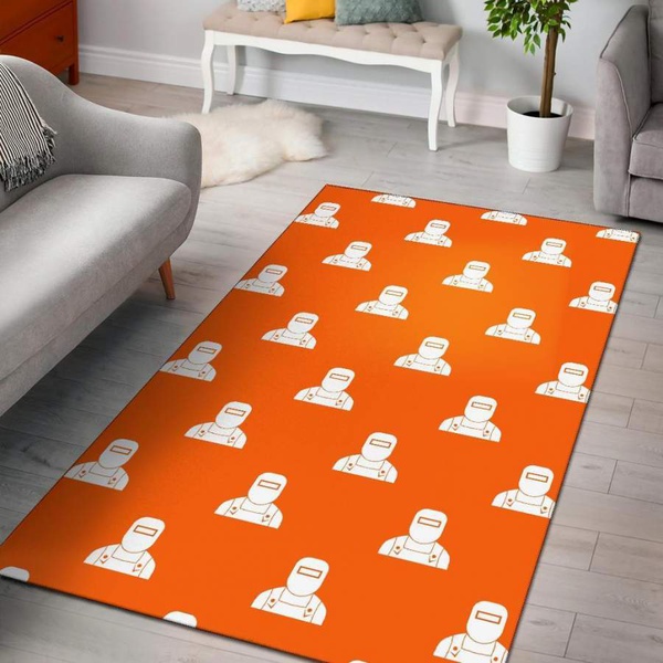 Pattern Print Welder Area Rug