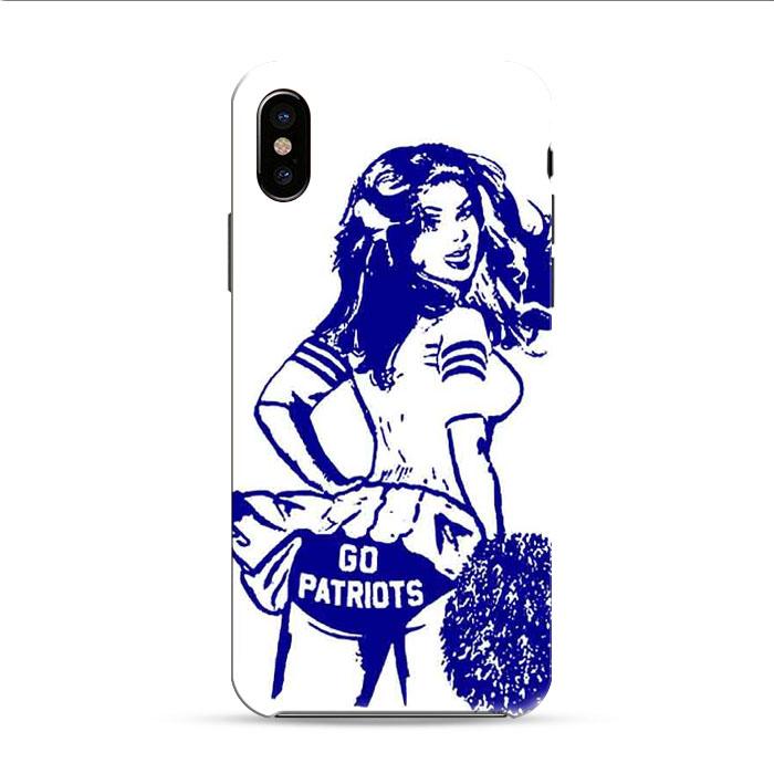 Vintage Soft Go Patriots iPhone XS 3D Case