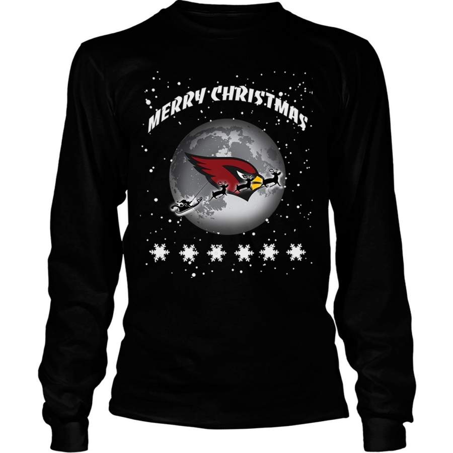 Merry Christmas T Shirt, Arizona Cardinals T Shirt – Long Sleeve Tees