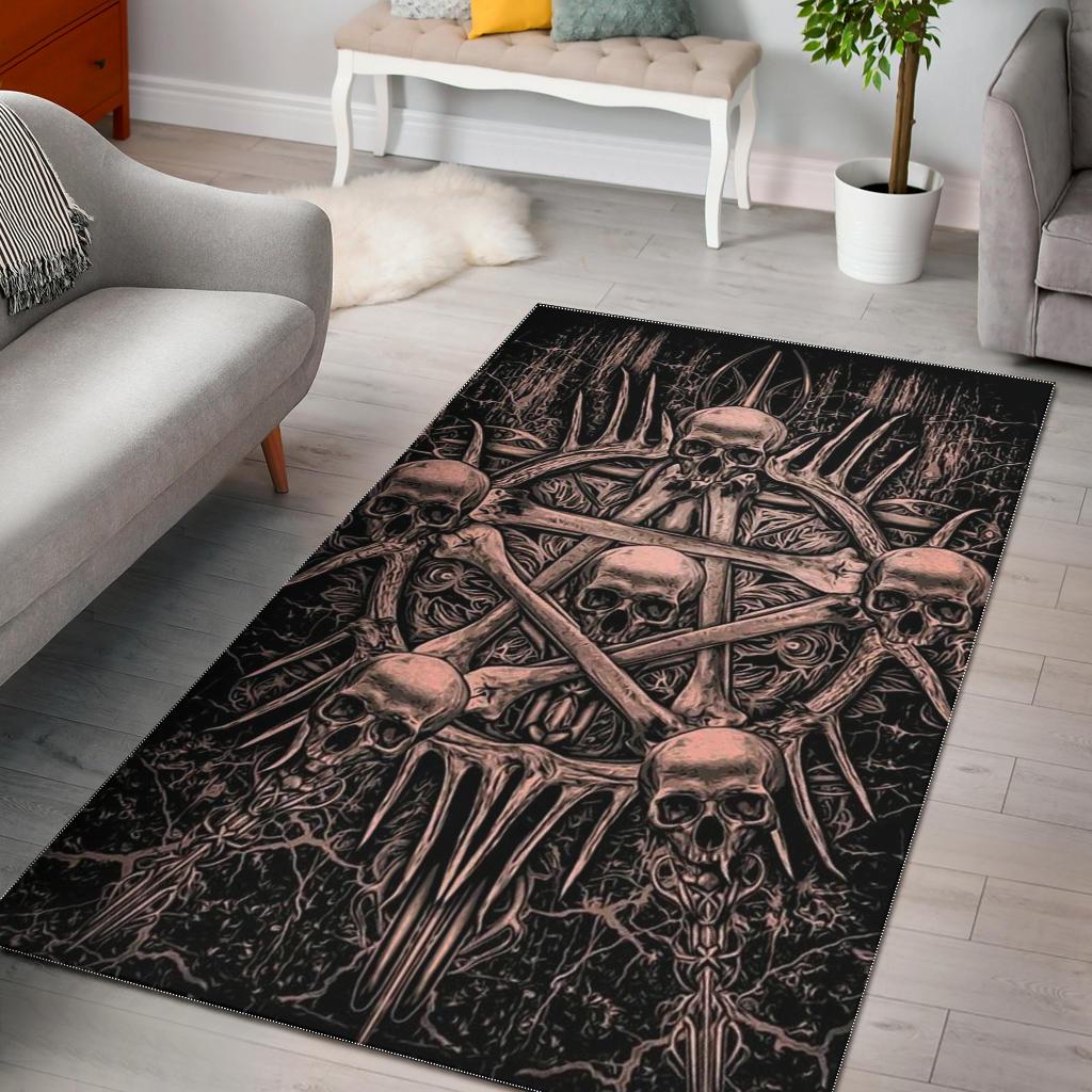 Skull Area Rug – 01531
