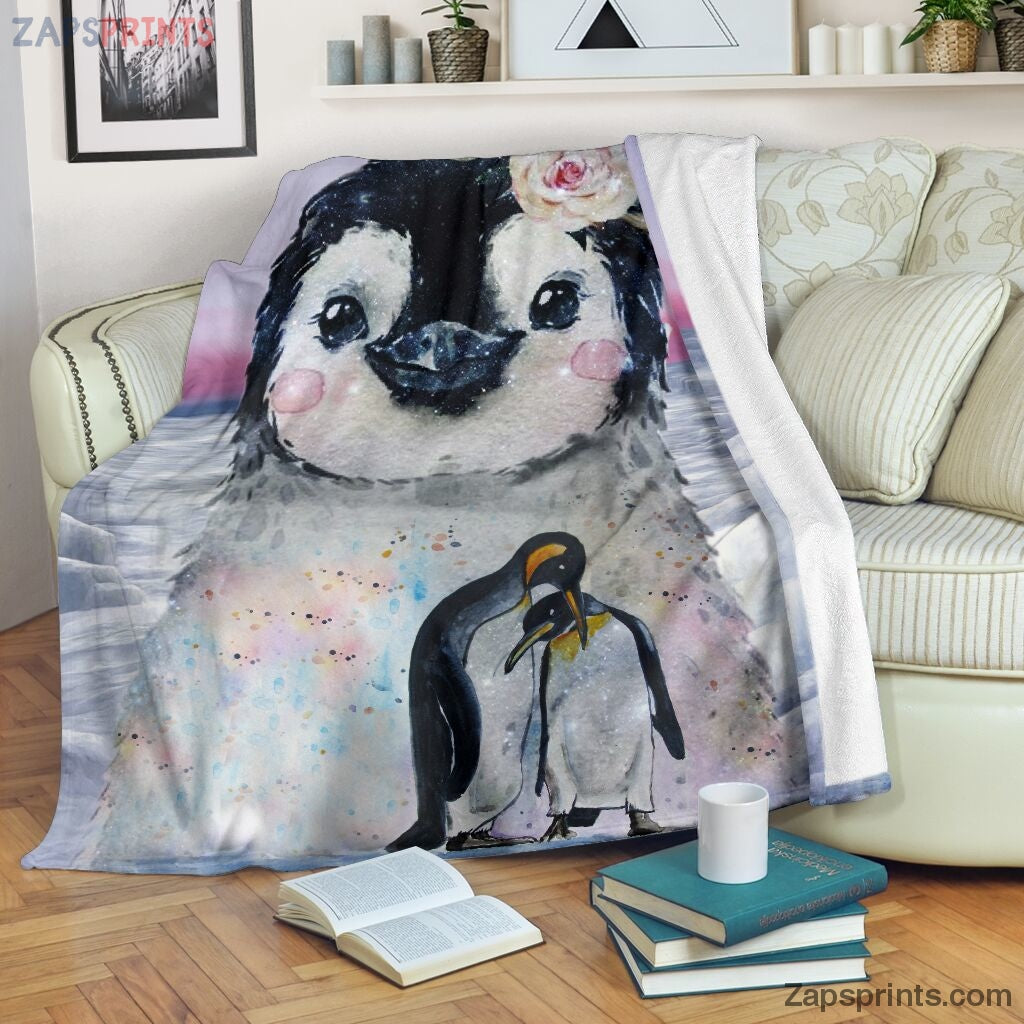 Penguin Couple Blanket – Cool Gift Ideas