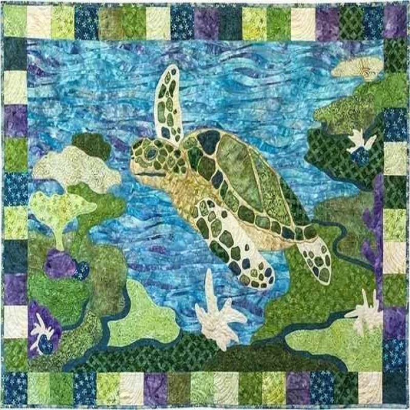 Turtle Blanket TH0409 Quilt