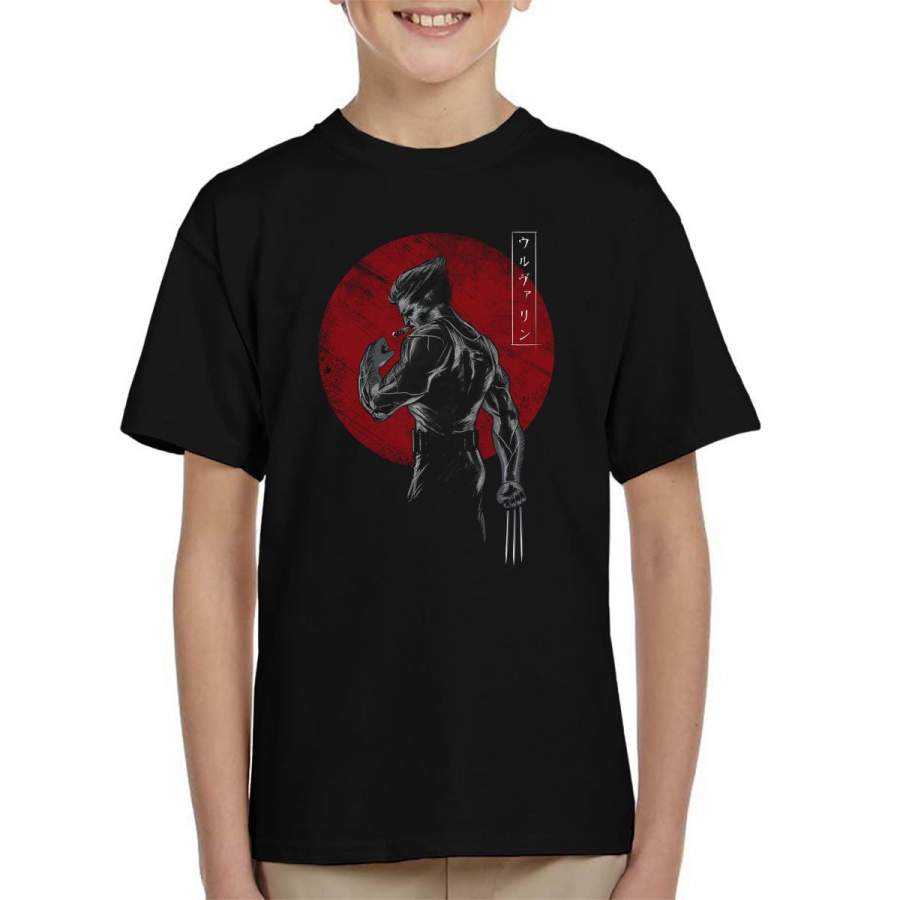 X Men Logan Old Mutant Kid’s T-Shirt