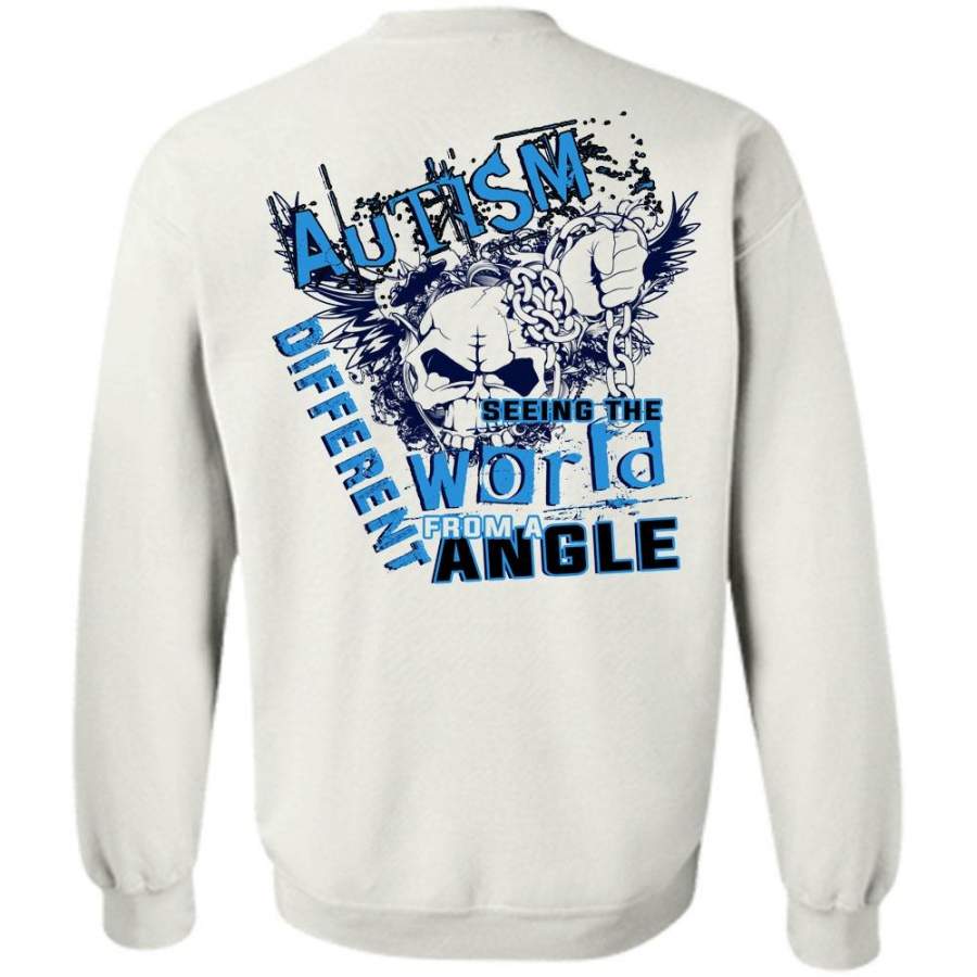 Favorite T Shirt, Autism Seeing The World From A Different Angle Sweatshirt