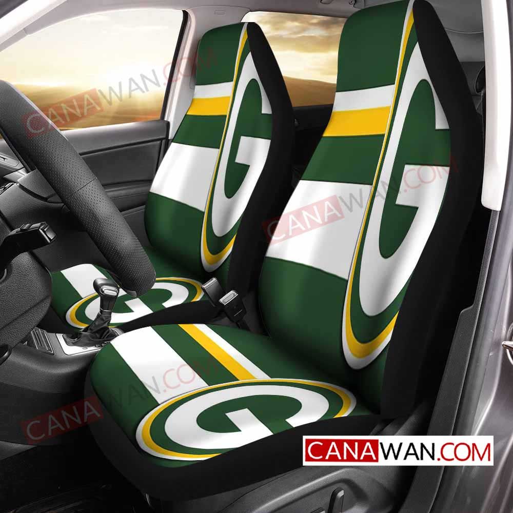 Green Bay Packers Style089 3D Customized Personalized Car Seat Cover