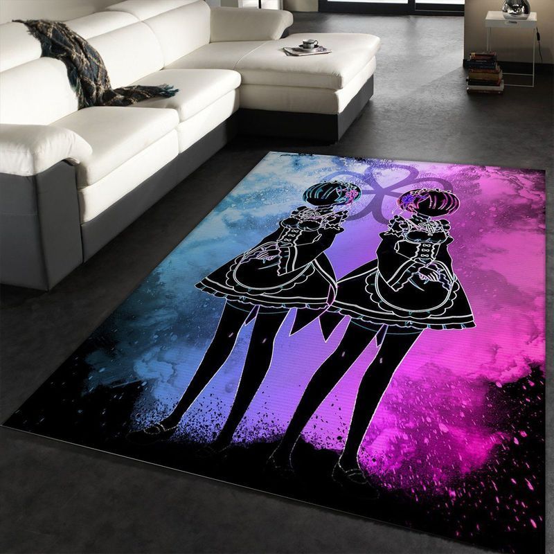 Soul Of The Twins Area Rug For Christmas Gift For Fans Family Gift Us Decor