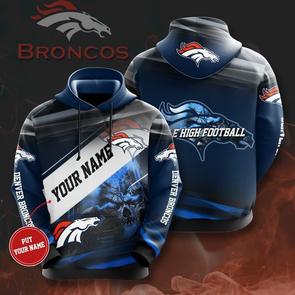 Denver Broncos Fans 3D All Over Design Personalized Gift For Denver Broncos Fans Denver Broncos Lovers