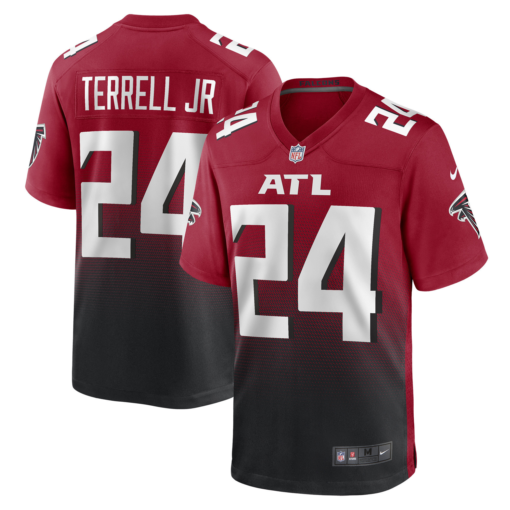 A.j. Terrell Jr. Atlanta Falcons Game Jersey – Red NFL