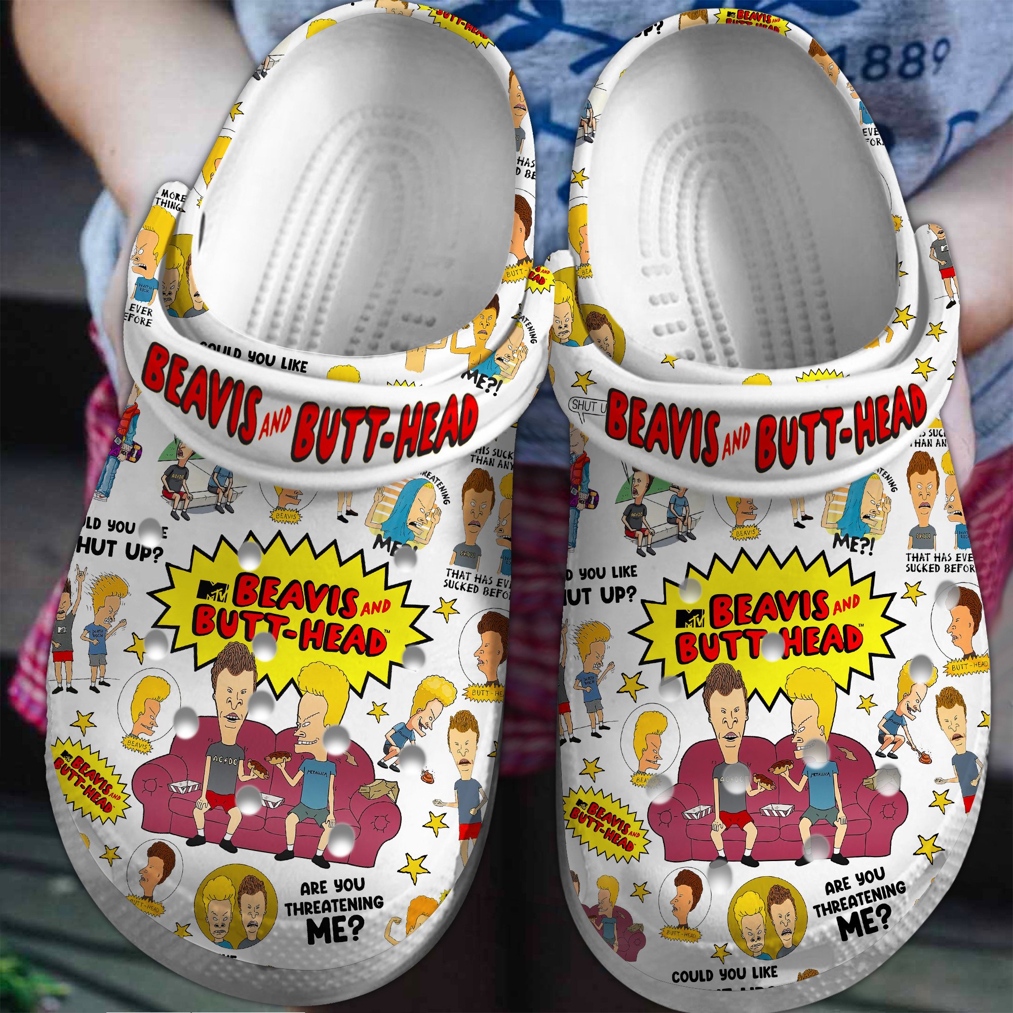 Beavis And Butt Head Do America Tv Series Crocss Clogs For Men Women And Kid Tr1805817255