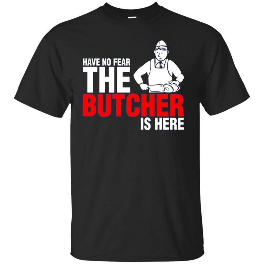 AGR Have No Fear The Butcher Is Here Tshirt