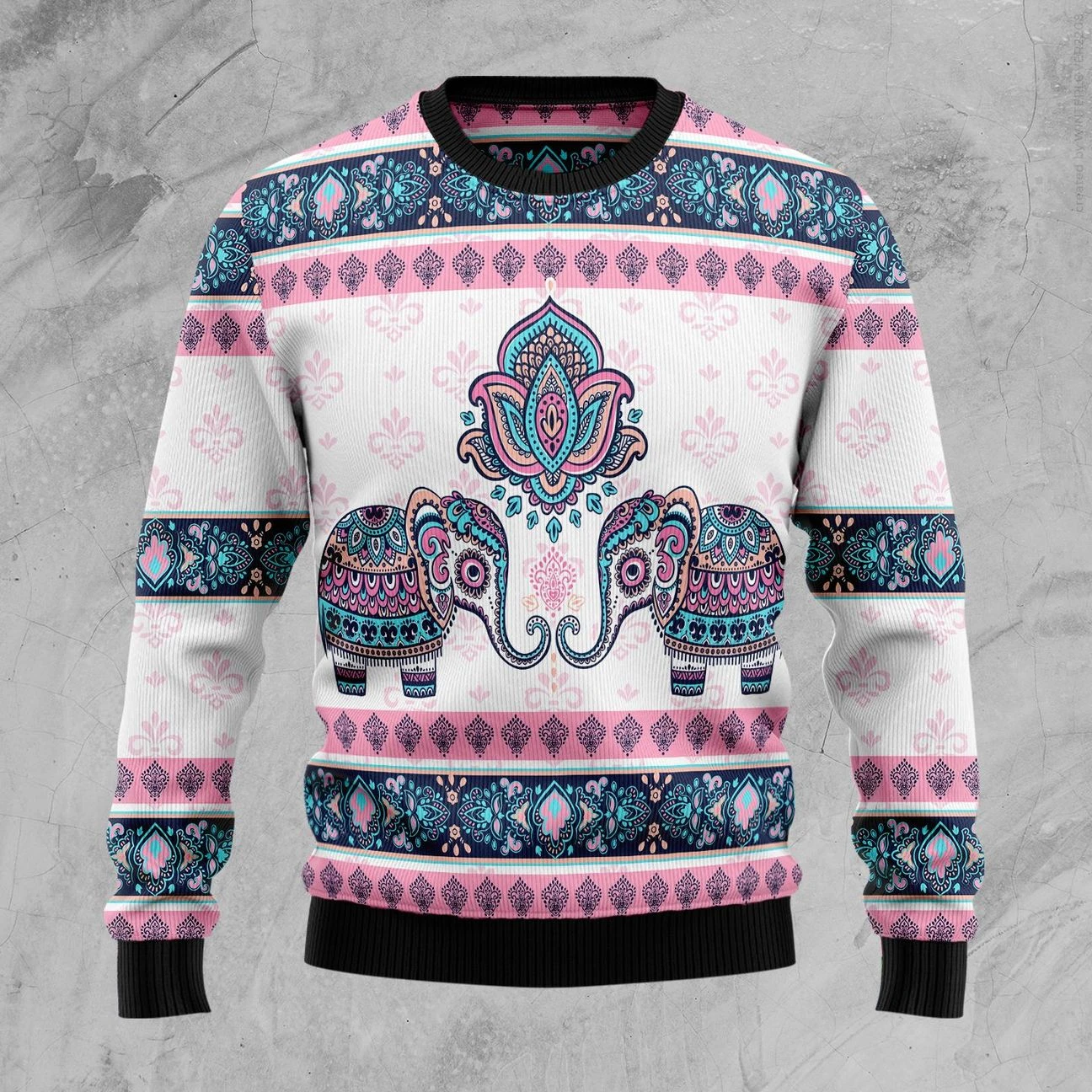 Elephant Ugly Christmas Sweater | For Men & Women | Us1572