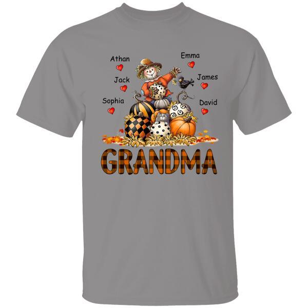Grandma Halloween Personalized T-Shirt Special Gift For Mom Mother Mama