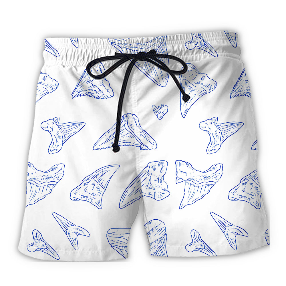 Shark Teeth Collector Basic Hawaiian Shorts