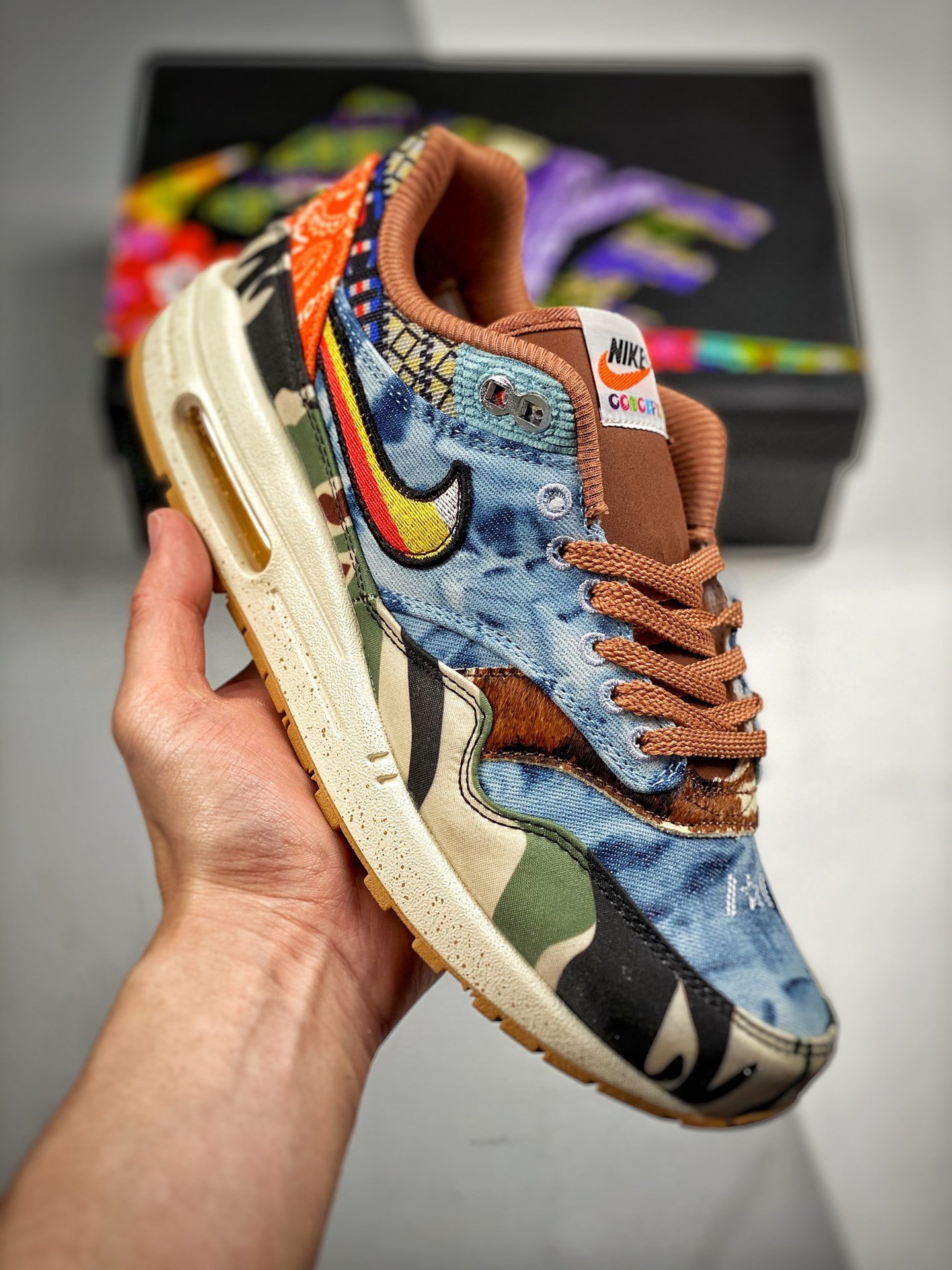 Concepts x Nike Air Max 1 Heavy Multi-Color Sail DN1803-900 5341055