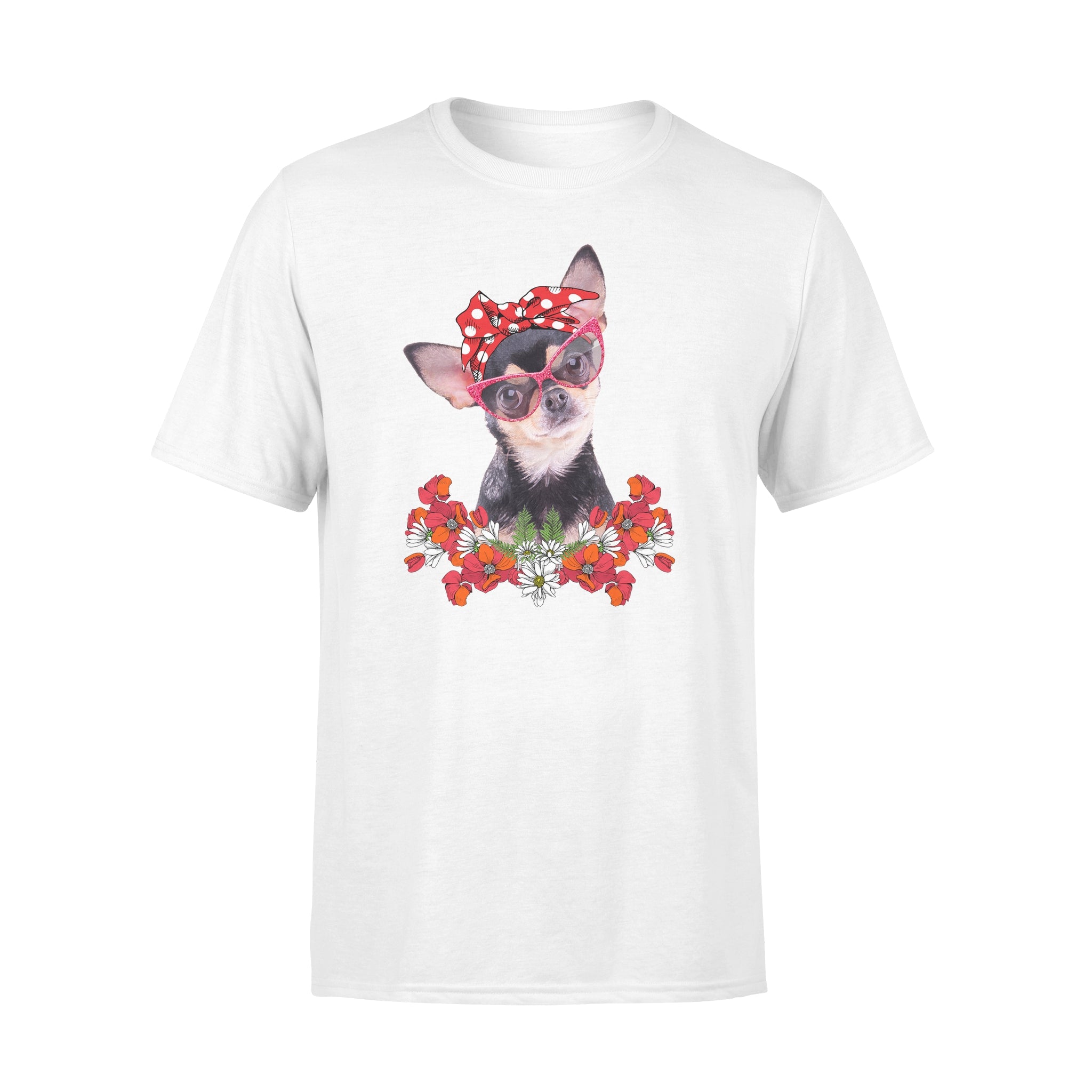 Chihuahua Flower Mom – Standard Tee